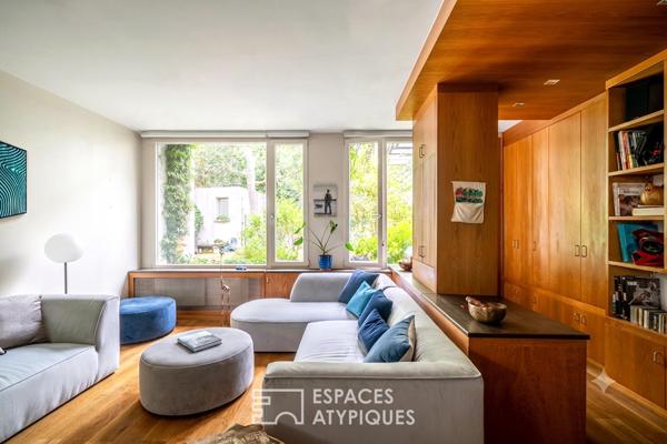 Maison dans un écrin de verdure – Quartier Saint-Marcel