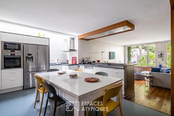 Maison dans un écrin de verdure – Quartier Saint-Marcel