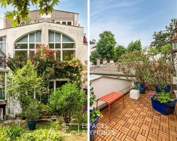 Maison dans un écrin de verdure – Quartier Saint-Marcel