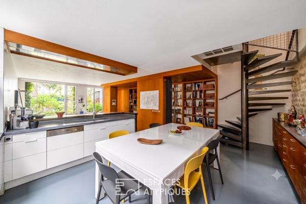 Maison dans un écrin de verdure – Quartier Saint-Marcel