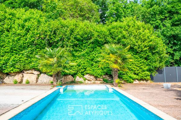 Villa avec piscine et Pool house