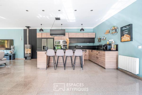 Villa avec piscine et Pool house