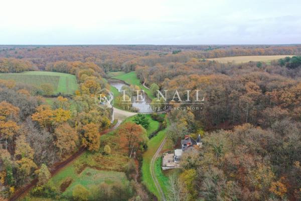 Exceptionnel domaine de chasse clos de 504 hectares en Touraine