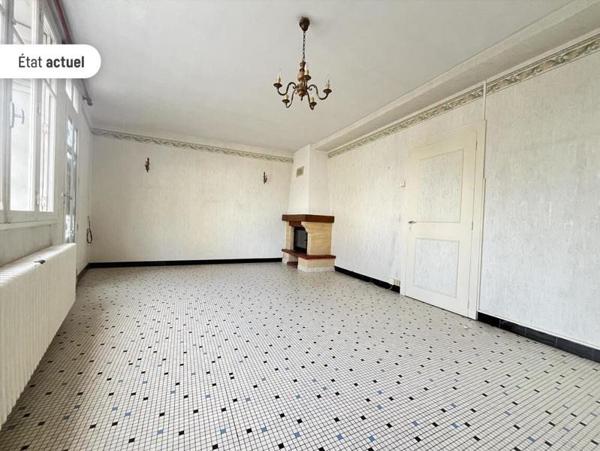 Maison à vendre 86 336 € Ligueil 4 p 86 m² DPE F