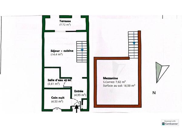 La Seyne-sur-Mer (83500) VIAGER LIBRE LOUE - Appartement T1 Bis aux Sablettes