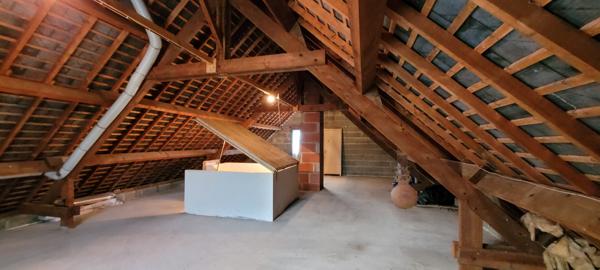 Maison non mitoyenne sur s/sol, Potentiel.