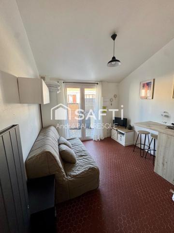 Studio clé en main avec extérieur.