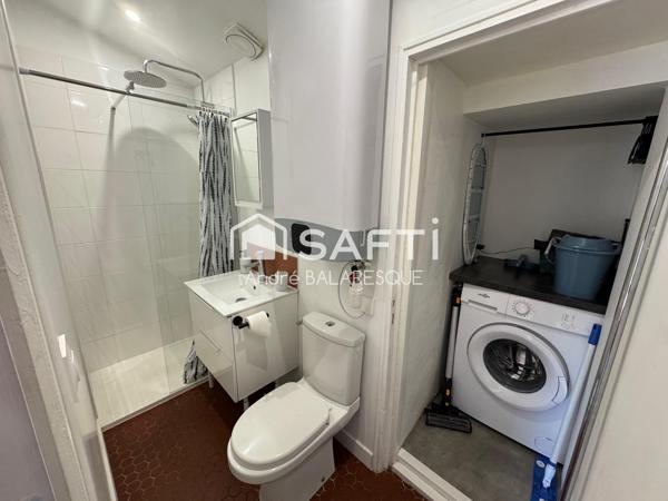 Studio clé en main avec extérieur.