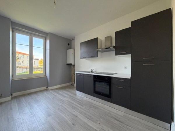 Appartement entierement rénové en rez-de-chaussée d'environ