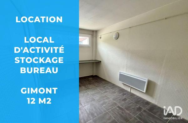 Location local d’activité 12 m² Gimont