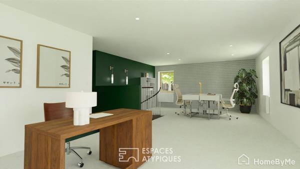 Ensemble de deux locaux d’activité dans une bâtisse de caractère