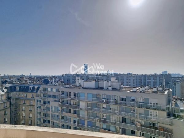 Grand 2 Pièces secteur Champs de Mars, vue dégagée