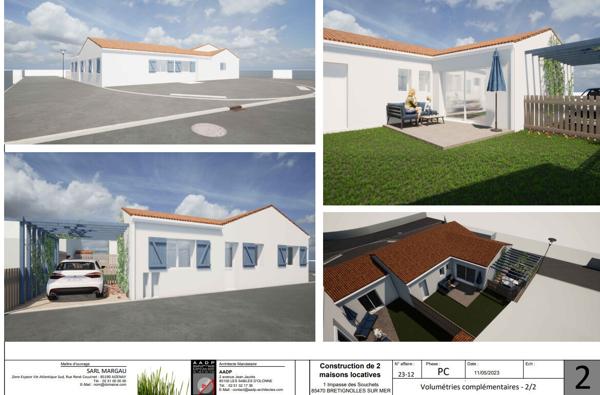 Maison T4 à 100m de la plage à BRETIGNOLLES SUR MER