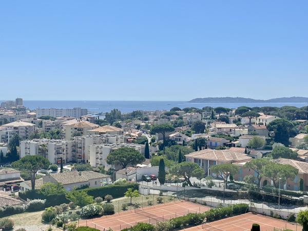 PROCHE CENTRE VILLE ET PLAGE APPARTEMENT 4 PIECES 79M2 AVEC SUPERBE VUE MER