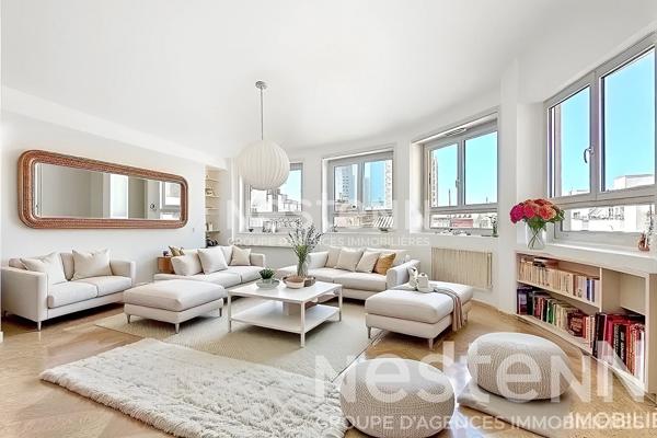 Lyon 6 - Appartement de123m² Dernier étage - Ascenseur