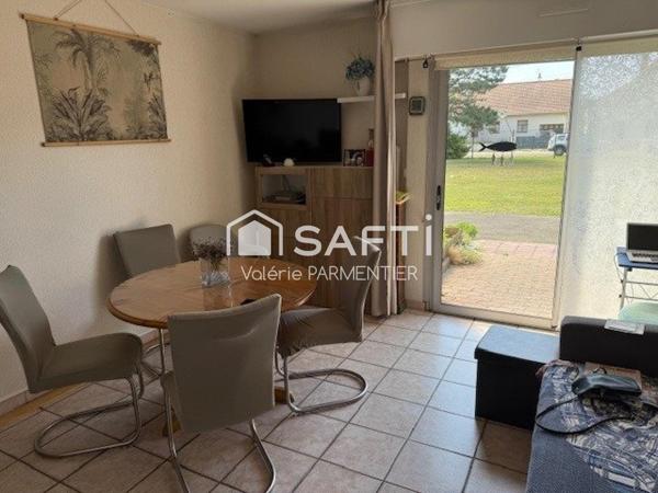 Appartement avec terrasse à 500 m de la plage + parking