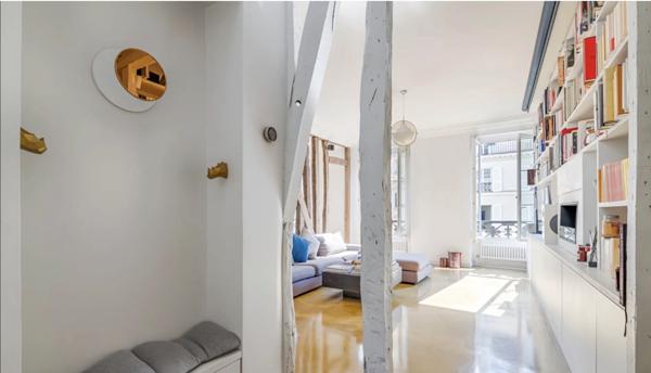 Paris (75003) Porte saint Martin Superbe appartement de style contemporain