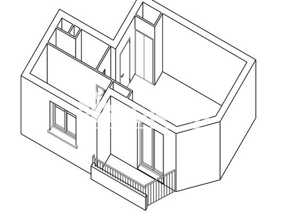 Location Studio 30.4 m² - LES JARDINS DE MANON Antony 92160