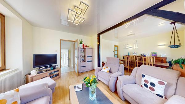 Maison 100m2  avec sous-sol aménagé jardin et garage – Quartier résidentiel calme à Lutterbach