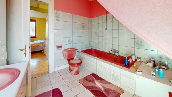 Maison 100m2  avec sous-sol aménagé jardin et garage – Quartier résidentiel calme à Lutterbach