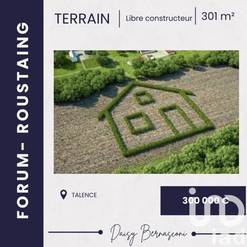 Terrain à vendre 301 m² Talence