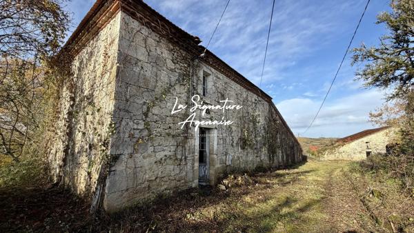 Grange en pierre et maison à rénover – environnement isolé