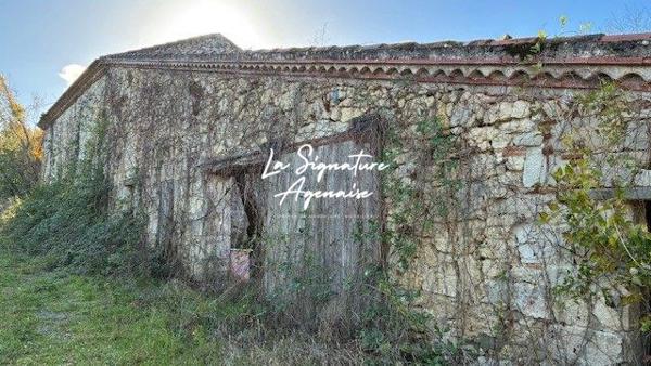 Grange en pierre et maison à rénover – environnement isolé