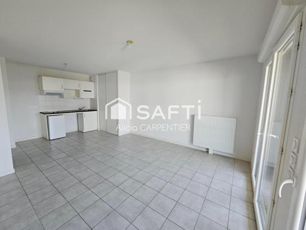 Appartement vendu loué avec ascenseur et une place de parking privative sécurisée