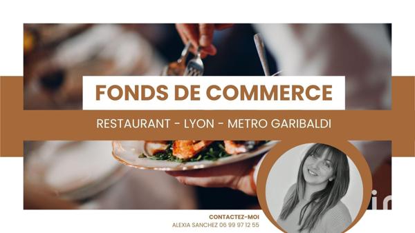 Restaurant à vendre 100 m² Lyon 7