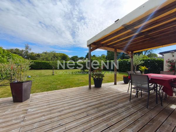 Maison de plain pied bourg d'Elven 3 chambres