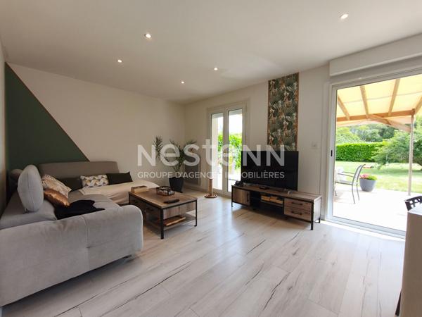 Maison de plain pied bourg d'Elven 3 chambres