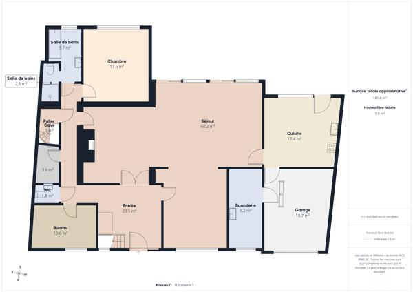 Maison
         10 pièces
        - 243 m² Bien prestige 559 000 €*
