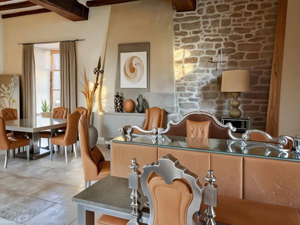 GUERANDE CENTRE CITE MEDIEVALE (44) Appartement T2 A VENDRE - CHEMINEE - 52m2 - COEUR DES COMMERCES ET ANIMATIONS TOURISTIQUES