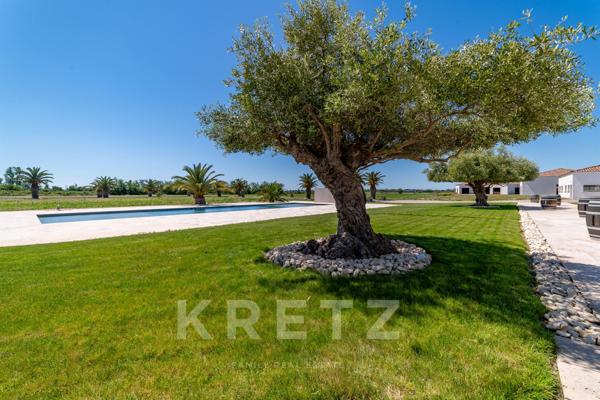 Propriété d'exception au coeur de la Camargue