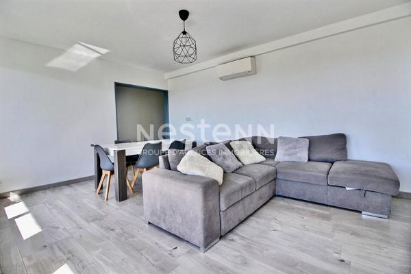 Appartement de type 3 de 62m² avec terrasse vue dégagée et cave privative