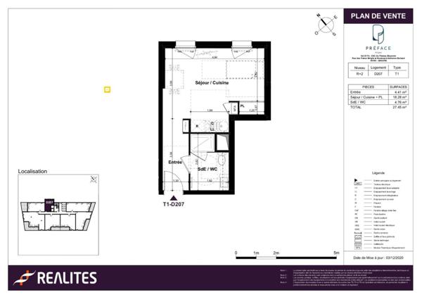 LOCATION TYPE 1 MEUBLE _ PREFACE _D207,