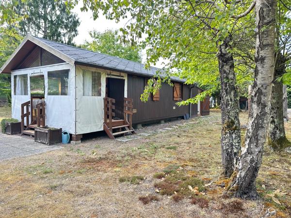 Terrain de loisir arboré de 1360m2 avec cabanon aménagé de 24m2 — Marigné-Laillé