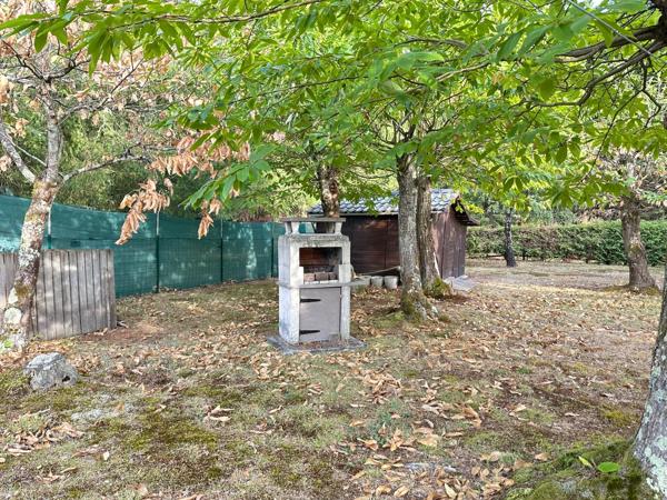 Terrain de loisir arboré de 1360m2 avec cabanon aménagé de 24m2 — Marigné-Laillé