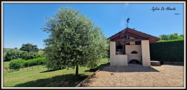 Maison à vendre, Plain pied 106 m², 5 pièces ARBIGNY (01)PONT DE VAUX,4 chambres,terrain clos 2000m²