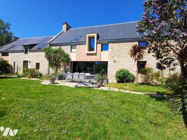 Maison en pierre entre mer et centre de Guidel