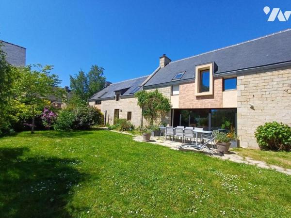 Maison en pierre entre mer et centre de Guidel