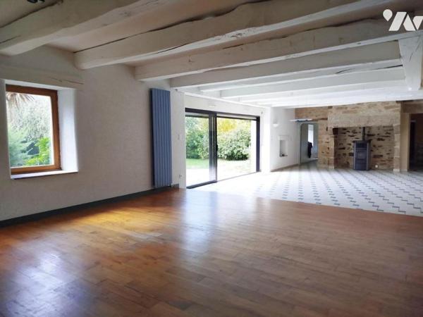 Maison en pierre entre mer et centre de Guidel