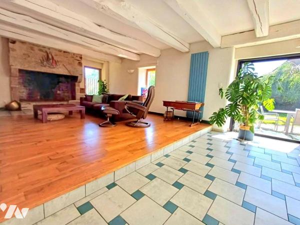 Maison en pierre entre mer et centre de Guidel