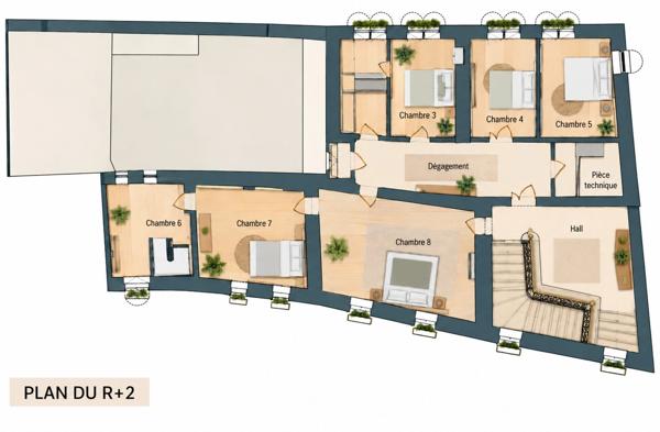 ROQUEMAURE (30150) – HÔTEL PARTICULIER – 460 M² – ÉLÉMENTS D’ARCHITECTURE ANCIENS – COUR INTÉRIEURE – GARAGE – TERRASSE – COMBLES À AMÉNAGER