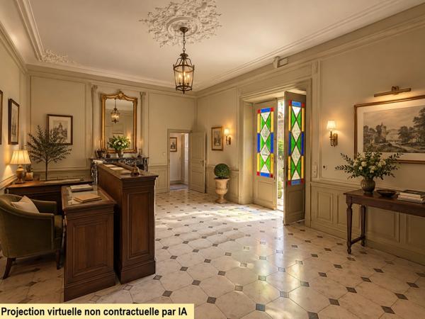 ROQUEMAURE (30150) – HÔTEL PARTICULIER – 460 M² – ÉLÉMENTS D’ARCHITECTURE ANCIENS – COUR INTÉRIEURE – GARAGE – TERRASSE – COMBLES À AMÉNAGER