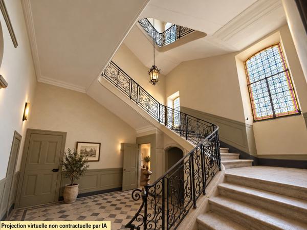 ROQUEMAURE (30150) – HÔTEL PARTICULIER – 460 M² – ÉLÉMENTS D’ARCHITECTURE ANCIENS – COUR INTÉRIEURE – GARAGE – TERRASSE – COMBLES À AMÉNAGER