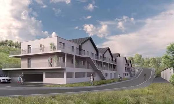 Dpt Finistère (29), à vendre QUIMPER appartement T2 bis de 54 m² habitable - Terrasse - Parking souterrain.