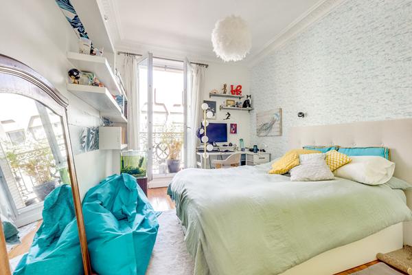 Appartement  familiale Batignolles Paris 17ème 5 pièces 99 m2