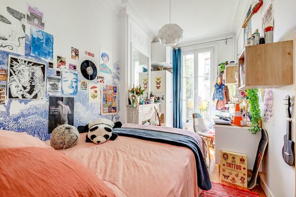 Appartement  familiale Batignolles Paris 17ème 5 pièces 99 m2