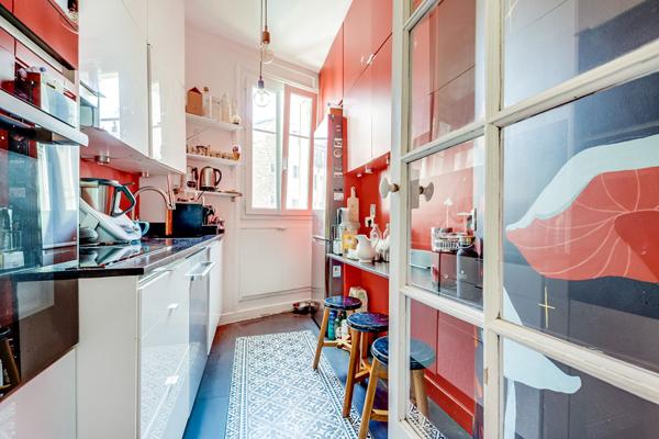 Appartement  familiale Batignolles Paris 17ème 5 pièces 99 m2